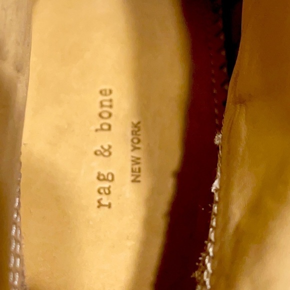 Rag & Bone Newbury Cotton Canvas Ankle Boots - Picture 7 of 13